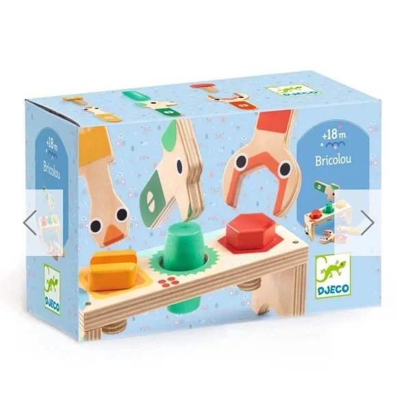 Djeco Bricolou Wooden Work Bench Toy - Picture 3 of 3